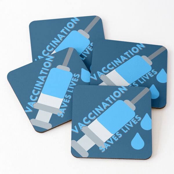 Item preview, Vaccination Saves Lives designed and sold by MaryaMeerkat.