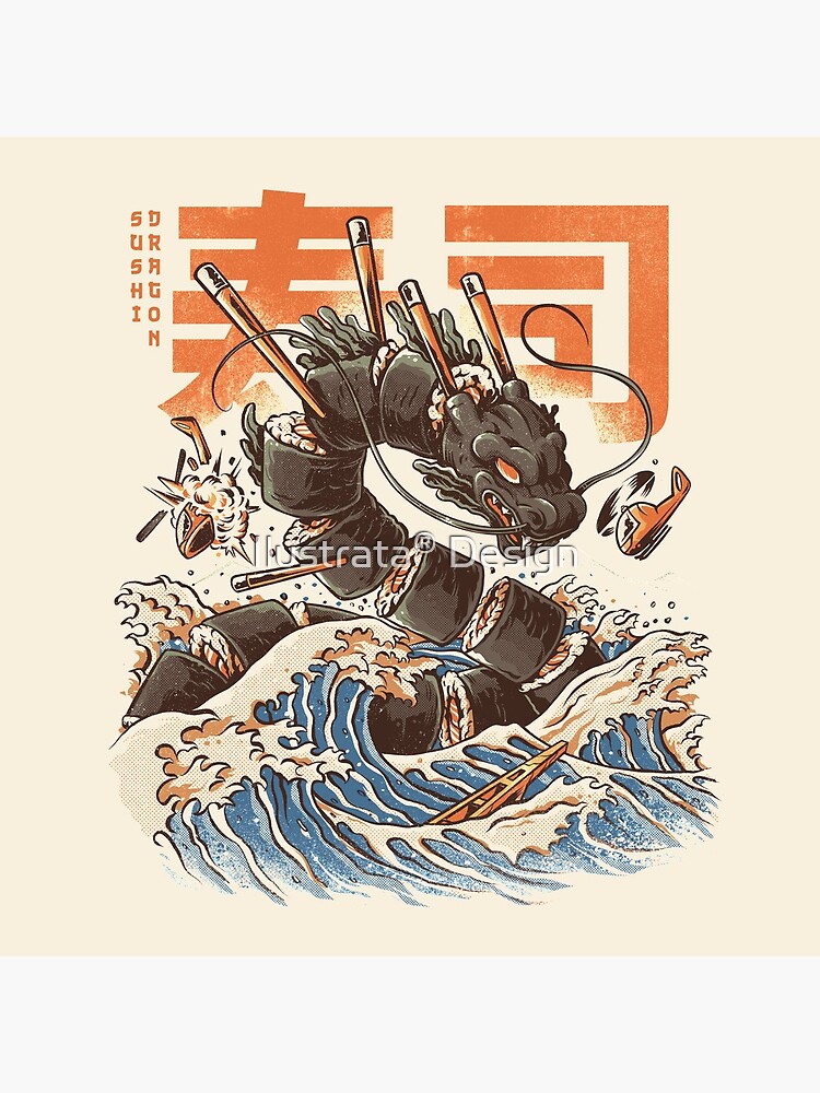 Great Sushi Dragon by ilustrata