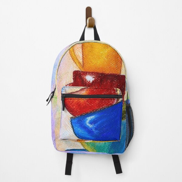 Item preview, Piled cups colorful pastel art designed and sold by StarlightTales.