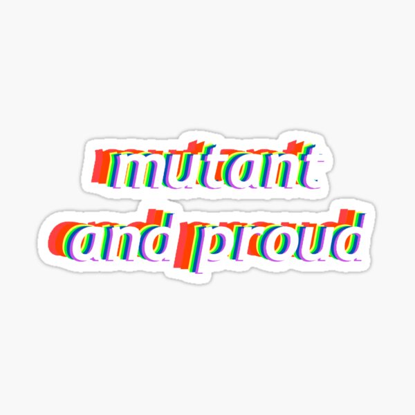 Item preview, Mutant and proud  designed and sold by uniquehockey.