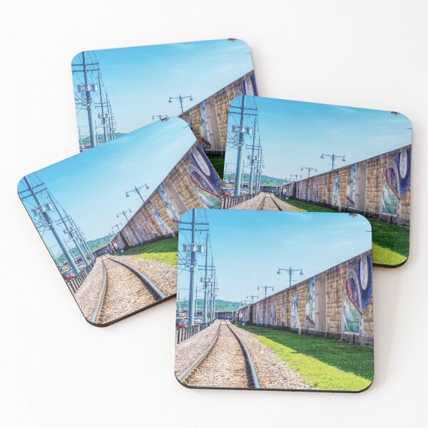 Item preview, Tracks Along Wall Of Fame designed and sold by mljdwhite.