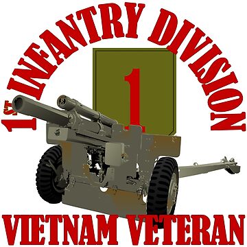 Artwork thumbnail, 1st Infantry Division - Vietnam Veteran by MilitaryVetShop