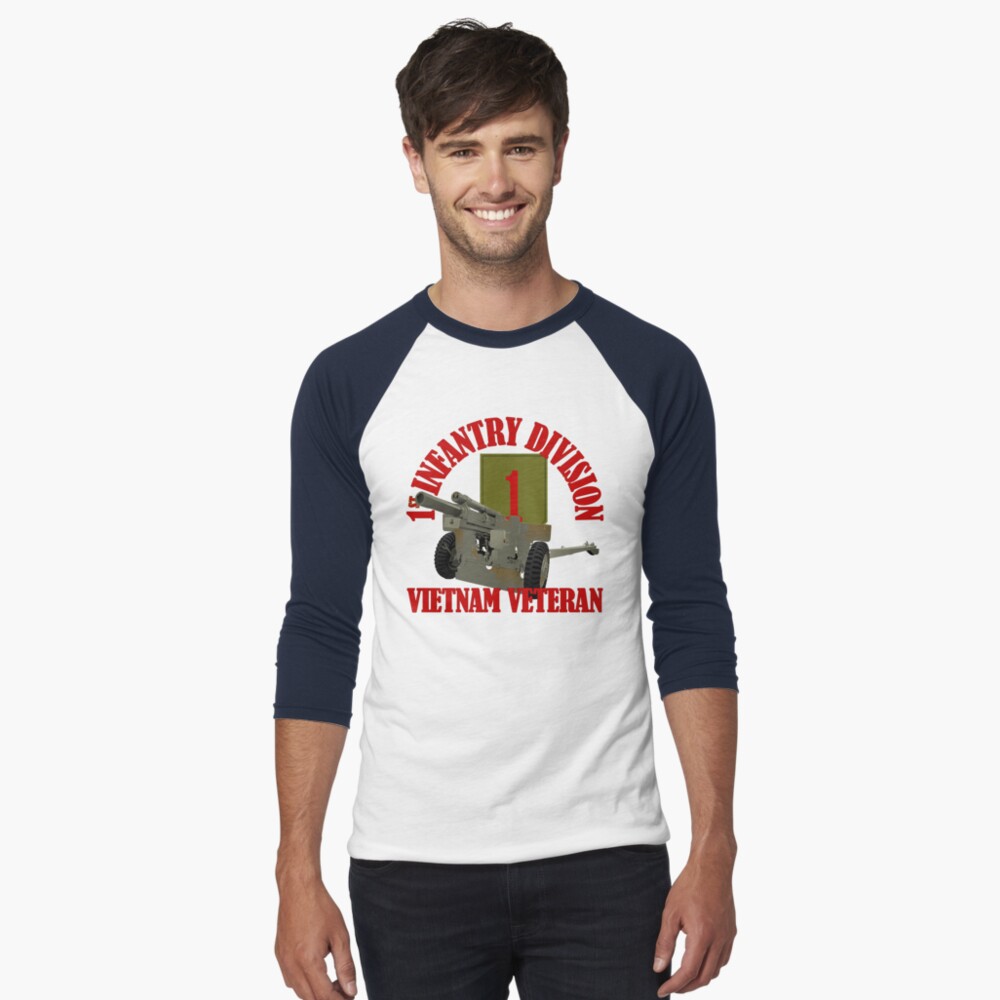 Item preview, Baseball ¾ Sleeve T-Shirt designed and sold by MilitaryVetShop.