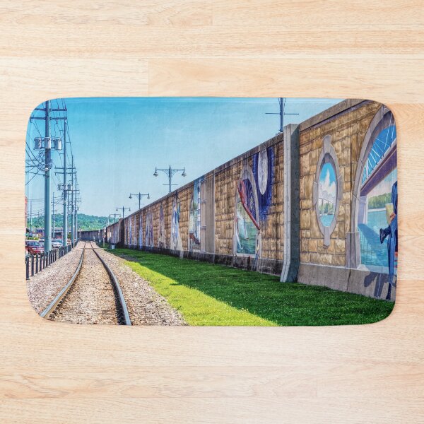 Item preview, Tracks Along Wall Of Fame designed and sold by mljdwhite.