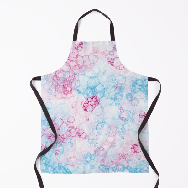 Item preview, Pink and Blue Bubbles Watercolor Texture  designed and sold by AlicjaCurioseur.