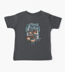 Metal Cute Solid Baby Tee