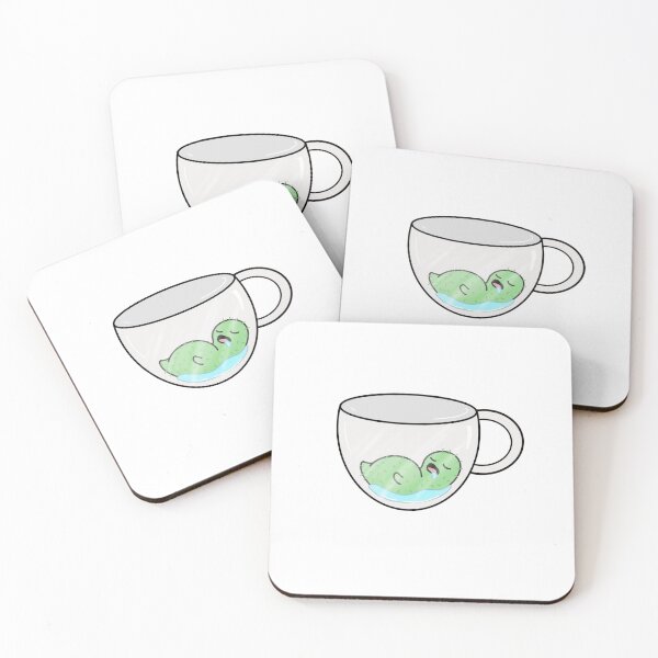 Artikelvorschau, Boba der schlafende Zoll Wurm Teetasse entworfen und verkauft von SHDesignz.