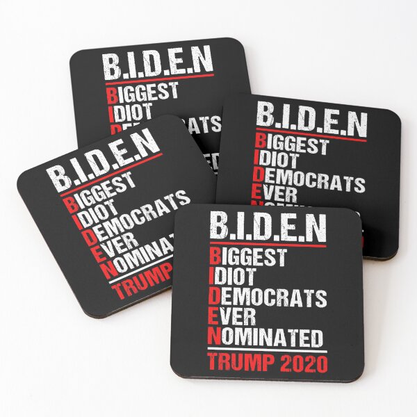 Item preview, Biden Biggest Idiot Democrats Ever Nominated Trump 2020 Vintage Design Funny Anti Joe Biden 2020 Retro designed and sold by naworas.