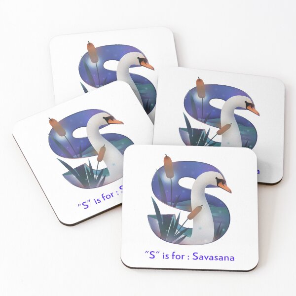Item preview, S is for savasana designed and sold by LovingPresence.