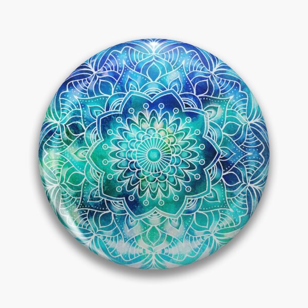 Item preview, Ornate Flower Mandala - 15 designed and sold by serenaking.