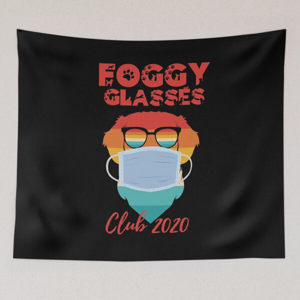 Item preview, Foggy Doggy Glasses Club 2020 | Goldie designed and sold by SerendipityNow.