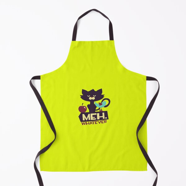 Item preview, Meh Whatever Cat Bird & Apple designed and sold by spicygarb.