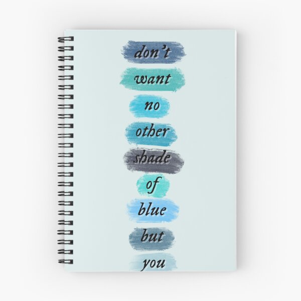 Item preview, folklore hoax lyrics Taylor Swift no other shade of blue designed and sold by TheFirstMayDay.