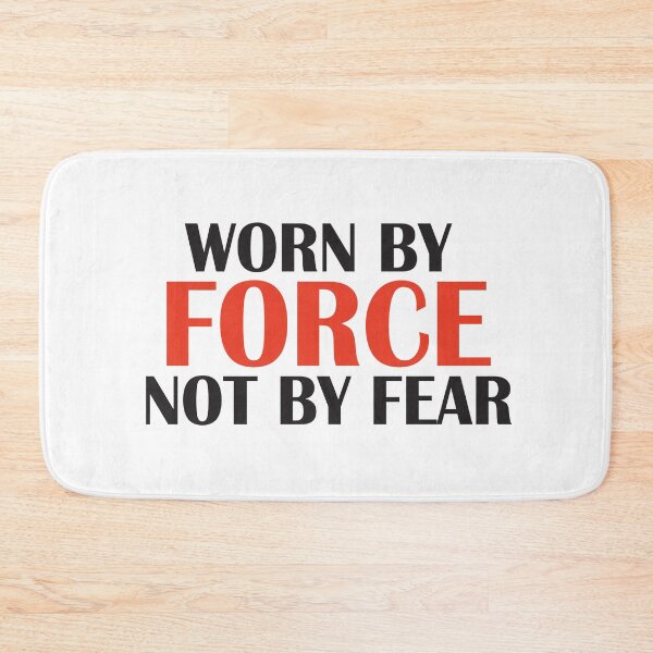 Item preview, Worn By Force Mask Not By Fear designed and sold by Marstore.