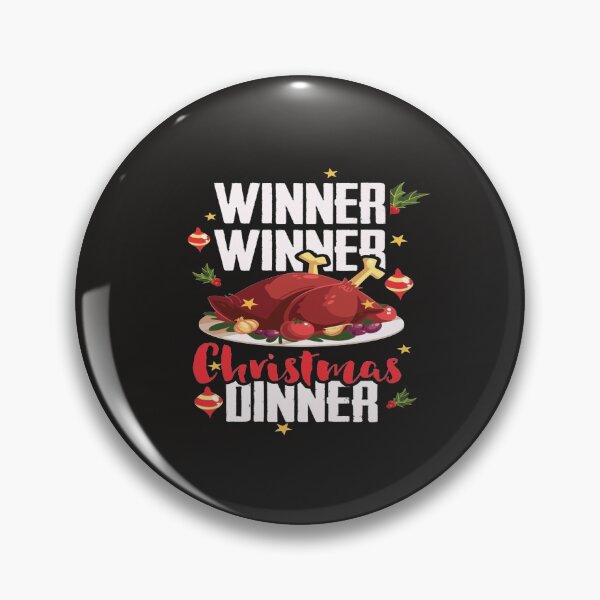 Item preview, Winner Winner Christmas Dinner designed and sold by spicygarb.
