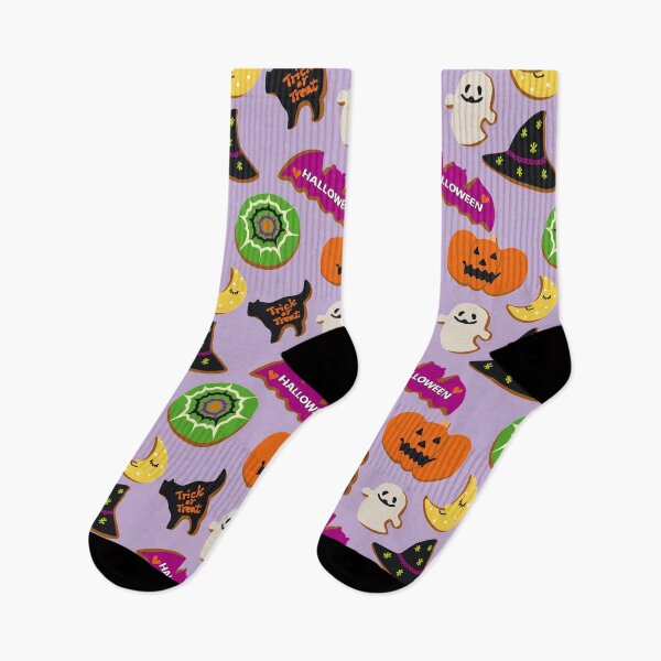 Item preview, Halloween ugly sweater - Pattern - Spooky bats , pumpkin, cats, moon, cake, witch designed and sold by Nossikko.