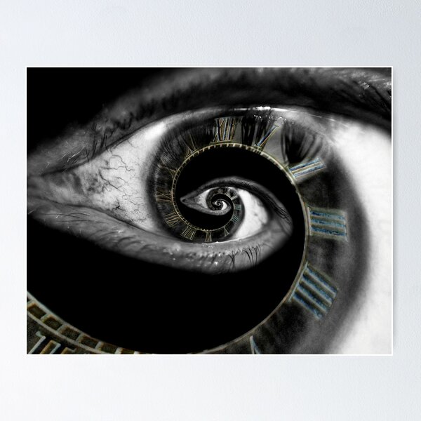 Infinity of the eye of time  Poster