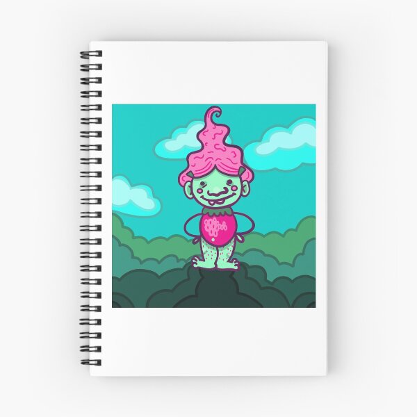 Item preview, Strawberry Troll with Background designed and sold by colorfulclaire.