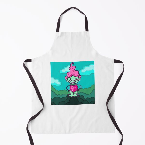 Item preview, Strawberry Troll with Background designed and sold by colorfulclaire.