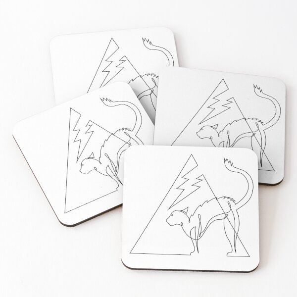 Item preview, Cat Lightning - Cat in an endless loop designed and sold by Rohjan.