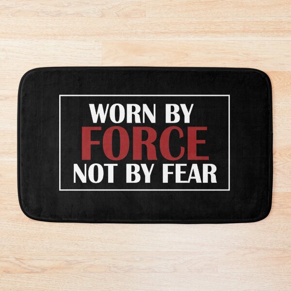 Item preview, Worn By Force Mask Not By Fear designed and sold by Marstore.