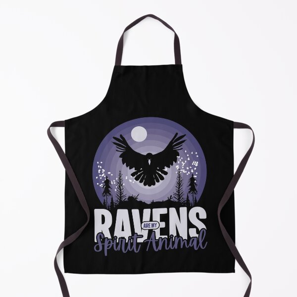 Item preview, Ravens Are My Spirit Animal Mystical Halloween Meme designed and sold by GravitiTees.