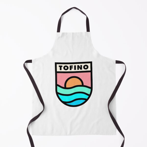 Item preview, Tofino Retro Badge Black Lines designed and sold by modeoftravel.