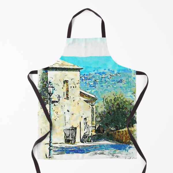 Item preview, Glimpse with buildings and landscape designed and sold by Giuseppe Cocco.