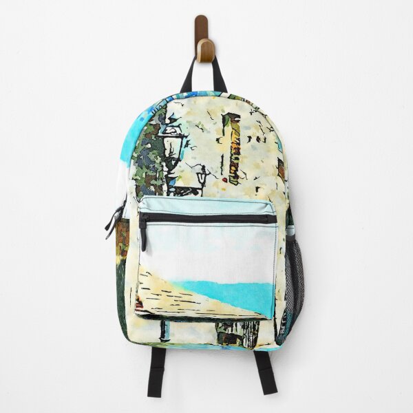 Item preview, Glimpse with buildings and landscape designed and sold by Giuseppe Cocco.
