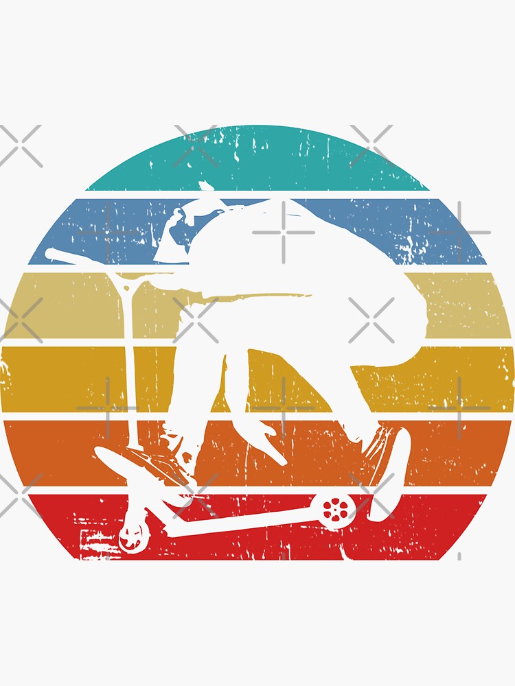 "Stunt Scooter" Sticker von Designer177 Redbubble