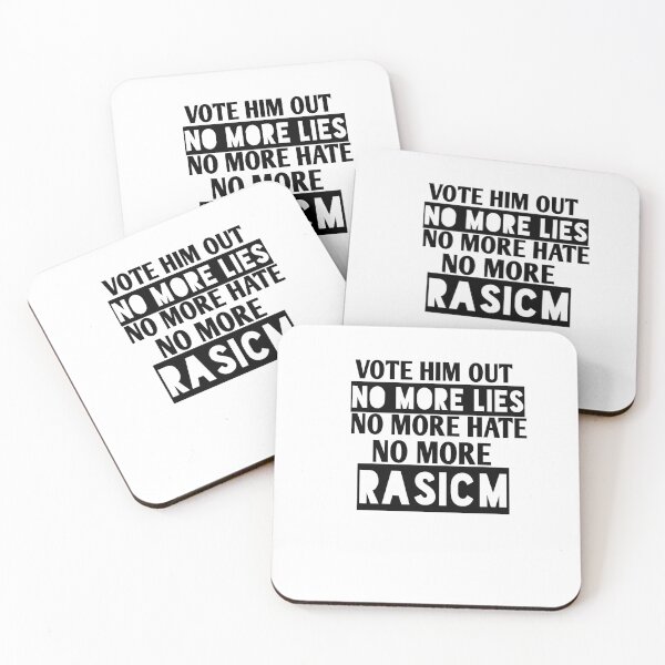 Item preview, Vote him out no more lies no more hate no more rasicm designed and sold by Andreastore.