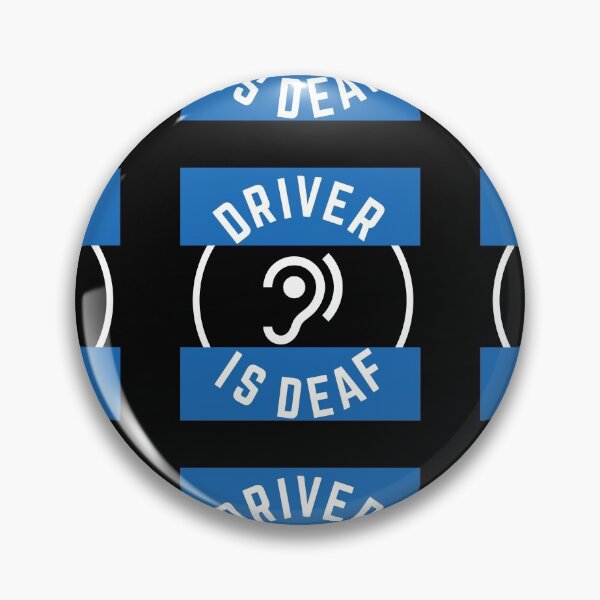 Item preview, Driver Is Deaf  designed and sold by Imaginative Expressions⭐️ ⭐️ ⭐️ ⭐️ ⭐️.