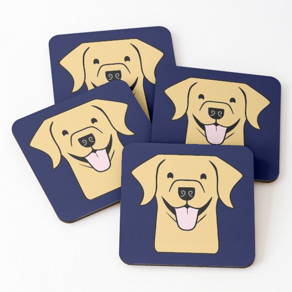 Item preview, Happy Labrador - Yellow Lab - Lab mom - Yellow Lab gifts - Golden Lab designed and sold by smooshfaceutd.