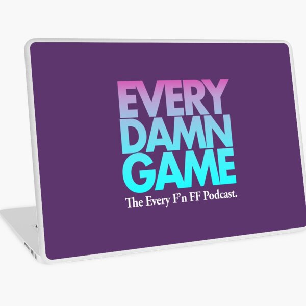 EVERY DAMN GAME Laptop Skin