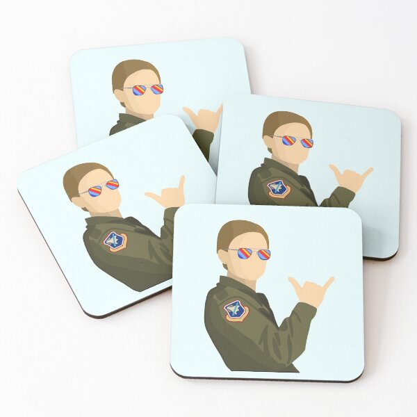 Item preview, Brie Wearing Colorful Sunglasses with the Surfer Hand Pose designed and sold by 420igor.