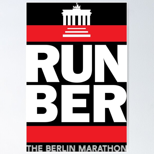RUN BER - The Berlin Marathon Poster
