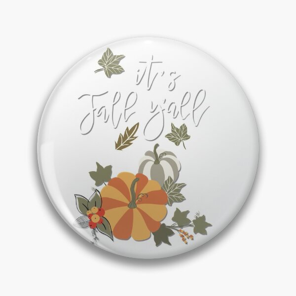 Item preview, it's fall y'all, fall time, pumpkins, leaves designed and sold by Family3ByBTM.