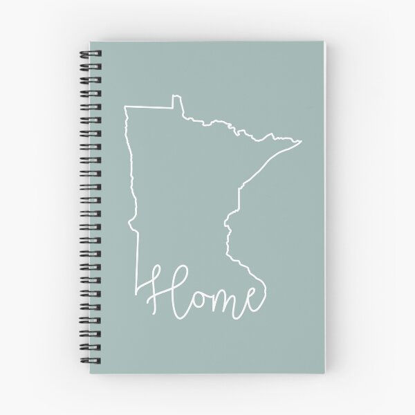 Item preview, Minnesota Cursive Home State Outline designed and sold by GreatLakesLocal.