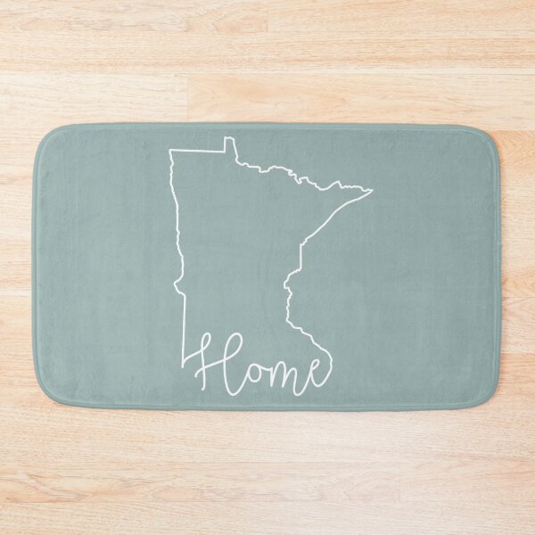 Item preview, Minnesota Cursive Home State Outline designed and sold by GreatLakesLocal.