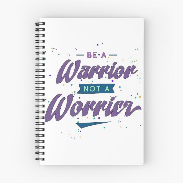 Item preview, Be a Warrior not a Worrier designed and sold by mkvisualstore.