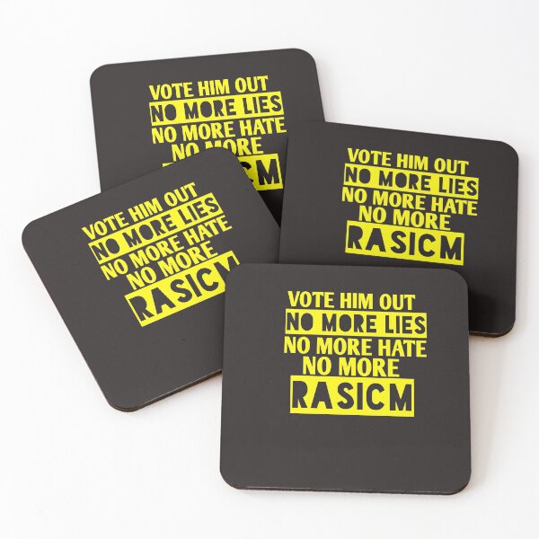 Item preview, Vote him out no more lies no more hate no more rasicm designed and sold by Andreastore.