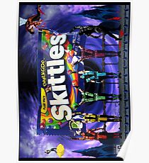 MORTAL KOMBAT SKITTLES Poster