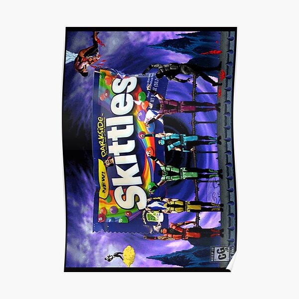 MORTAL KOMBAT SKITTLES Poster