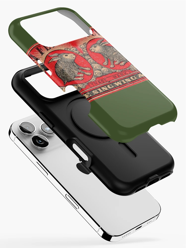 Thumbnail 2 of 4, iPhone Case, Two Rabbits designed and sold by CtlAltDel.