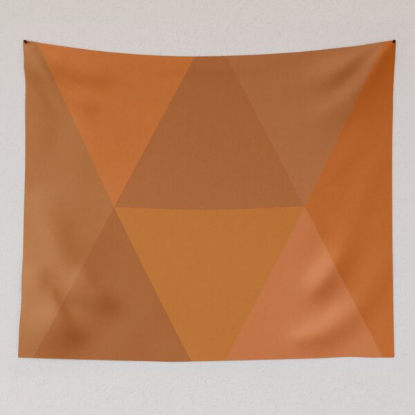 Item preview, Burnt orange geometric  designed and sold by Latte Design.