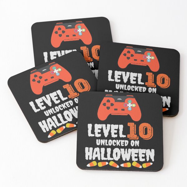 Item preview, Level Up to 10 on Halloween - Halloween Birthday designed and sold by Adonalyn.