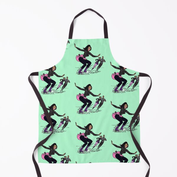 Item preview, vintage black figure skater designed and sold by Gossip Rag.