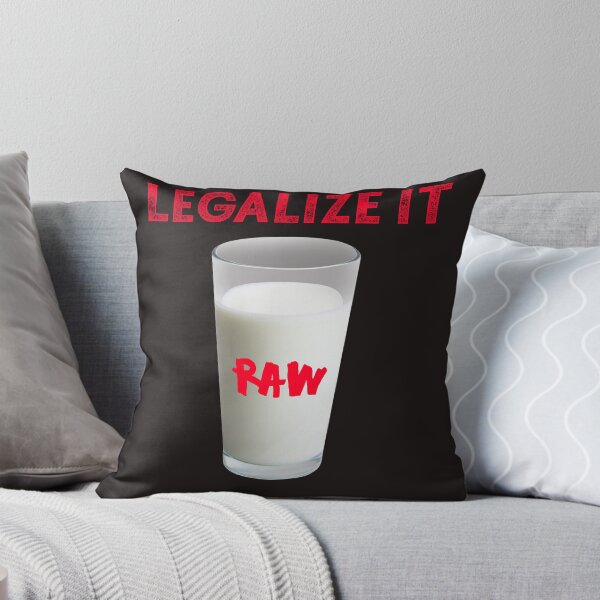 Item preview, Legalize Raw Milk  designed and sold by CarniWarrior.