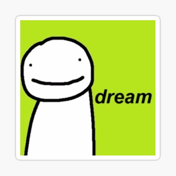 Dream Memes Stickers Redbubble - dreams meme roblox music id