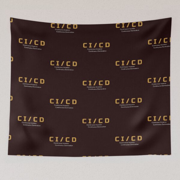 Item preview, Funny CI / CD designed and sold by aviationgeektee.